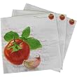 Tomato Design Print Luncheon Napkins, Pack of 20