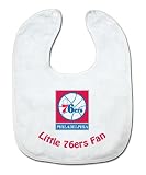 NBA Philadelphia 76ers White Snap Bib with Team Logo