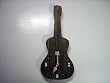 Guitar Stained (Black) Wall Clock