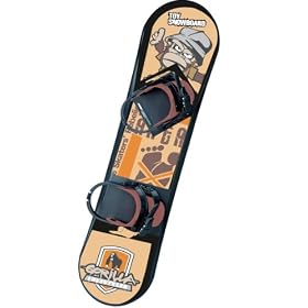 Snowboard for Kids Set incl. Soft-Boot-Binding unisize "Monkey" 95cm length