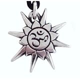 Om Aum "Jewel in the Lotus" Pendant Hindu Necklace Tantra Jewelry
