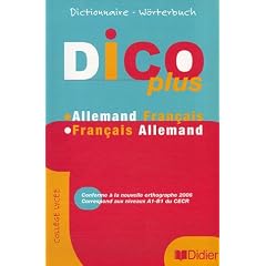 Dico Plus : Dictionnaire Allemand-Fran�ais Fran�ais-Allemand
