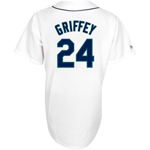 Ken Griffey Jr. Seattle Mariners Replica Home Jersey (X-Large)