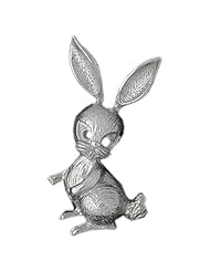 Clevereves 14K White Gold Pendant Rabbit 14.2 - Gram(s)