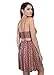 3R Fashion Womens Sleeveless Bohemian Floral Short Dress