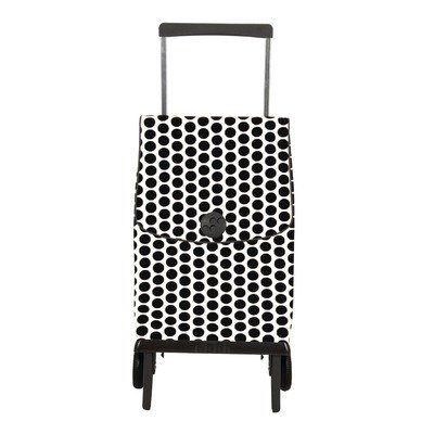 Einkaufstrolley “PLE” Punkte in Schwarz / Weiß Reviews