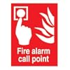 Stewart Superior Fire Alarm Call Point Self Adhesive Sign Ref FF073SAV