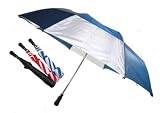 Double Canopy Golf Auto Open Umbrella by ElieBrellas