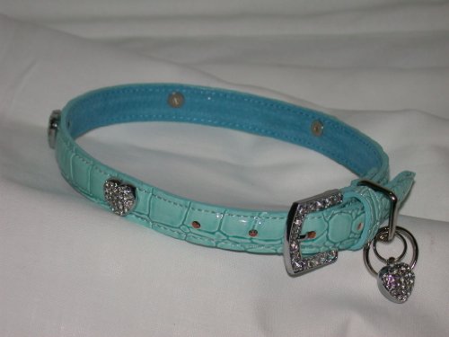 Hochwertiges Hundehalsband 35-45cm im “Kroko Style”