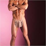 Silvermoon Faux Suede Posing Strap