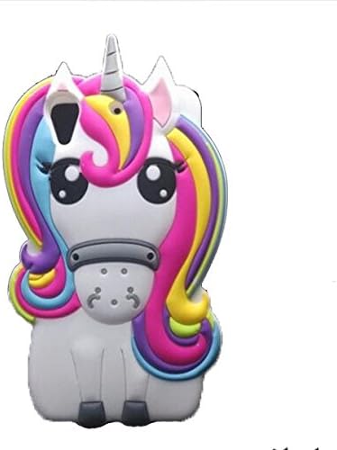 Thunderous HTC 626 Case,HTC 626s Unicorn Case,3D Cartoon Horse Unicorn Silicone Back Cover Case for HTC Desire 626