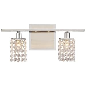 Sparkle Collection 15 1 4 Wide Bathroom Light Fixture