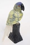 Natural Gemstone Parrot Carving Figurine 4.5