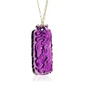 $89.99 - 14k Yellow Gold Amethyst Dragon Pendant