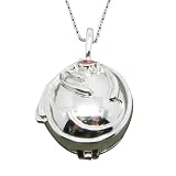 New Style Elena's Vervain Herb Locket Necklace in Silver-plated