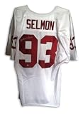 Lee Roy Selmon Autographed Jersey - Oklahoma Sooners Wilson White - Autographed NFL Jerseys