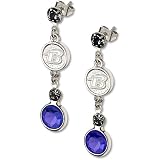 LogoArt Baltimore Ravens Crystal Earring