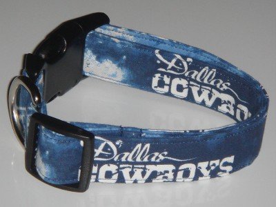 NFL Dallas Cowboys Football Dog Collar Medium 1