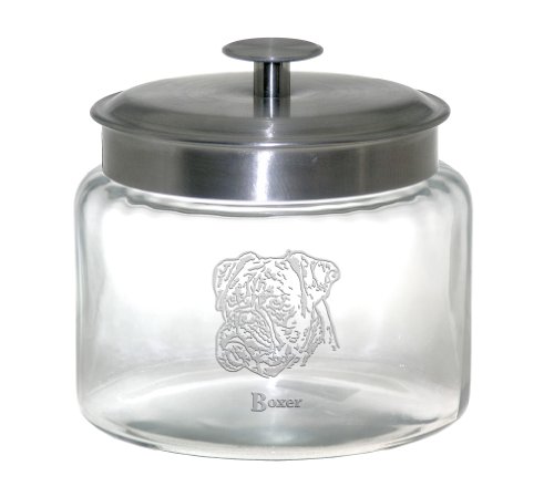 boxer dog cookie jar