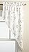 Lorraine Home Fashions English Garden 55-inch x 38-inch Swag Pair, White/Multi