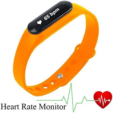 XIHE Smart Watch Smartband Wristbands with Heart Rate Monitor Fitness Tracker Calorie Counters Sleep Monitor Pedometer Waterproof Bluetooth Health Fitness Band Touch Screen for iOS and Android