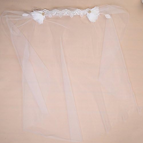 Aaronam Wedding Bridal Birdcage Face Veil Feather Crystal Veils Bowler Hat Hair Clip