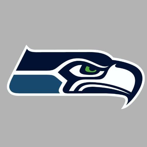 Seattle Seahawks Auto Car Bumper Decal Sticker 7.5 X 3.5
