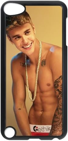 Customized iPod Case Justin Bieber Sexy Poster Printed Durable Hard iPod Touch 5th Case Cover