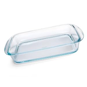 Arcuisine Elegance Glass 2.8 Quart Rectangular Baker by Arcuisine Elegance