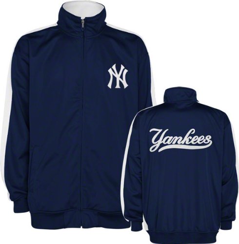 New York Yankees Navy Eagle Track Jacket