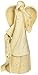 Foundations November Monthly Angel Stone Resin Figurine, 7.5”