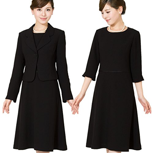 【メアリーココ】MK-0108 喪服　ブラックフォーマル レディース　礼服　黒　マタニティ　セレモニー　ミセス