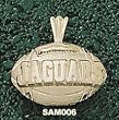 Southern Univ Jaguars Football Charm/Pendant