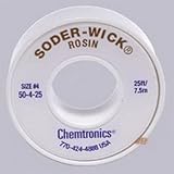 read full review Chemtronics Soder-Wick, Blue, Rosin, .110