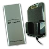 IPOD/ IPHONE Travel Kit: Mounting Cradle with built-in Charger and LCD Stereo Transmitter & External Rechargeable Backup Battery