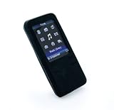 Tuff-luv Silicone Skin Case Cover For Sony Walkman S Series (NWZ-S630/NWZ-S730)- Black