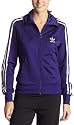 adidas Women's Firebird Track Top,Collegiate Purple,Small