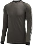 Helly Hansen Mens Lifa Warm Ice Crew - Walnut, Small