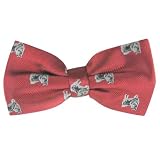 New Mens Red Dog Print Pretied Bowtie Bow Tie