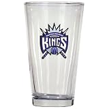 Sacramento Kings 3D Logo Pint Glass