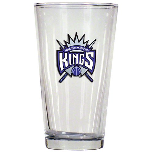 Sacramento Kings 3D Logo Pint Glass