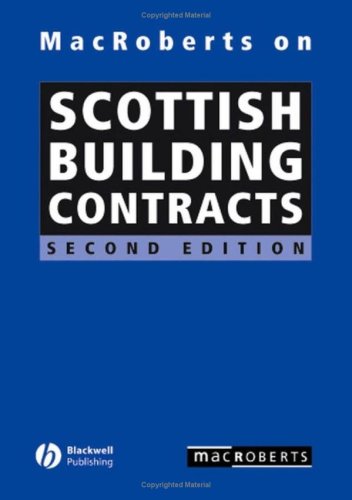 City Travel Guides Discounted  Search : MacRoberts on Scottish Building Contracts