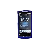 Rubberized Snap-On Cover - HTC Pure / Diamond 2 - Blue