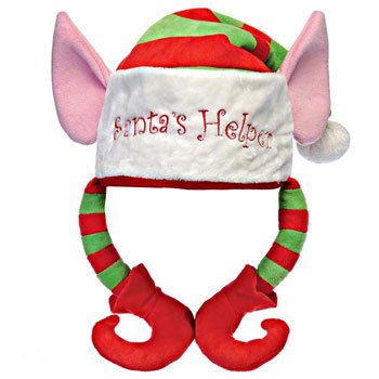 Fiesta Plush - Christmas - Santa's Secret Elf - SANTA'S HELPER HAT