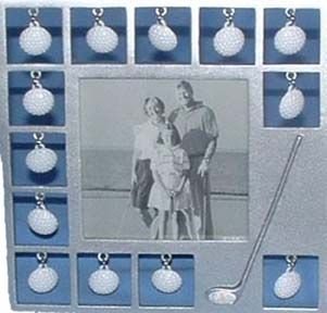 Buy Golf Frame With Golf Balls by The Booklegger
