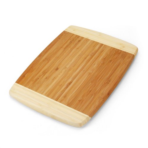 Farberware Two-Tone Bamboo Cutting Board 11-by-14-Inch