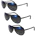 Vuarnet Extreme Unisex VE 7011 Rounded Polarized Aviator Sunglasses