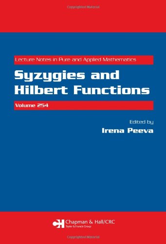 Syzygies and Hilbert Functions (Lecture Notes in Pure and Applied Mathematics)