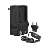 CTA MR-NP40 Mini Battery Charger Kit for Fuji NP40 and Pentax D-L18 Batteries by 