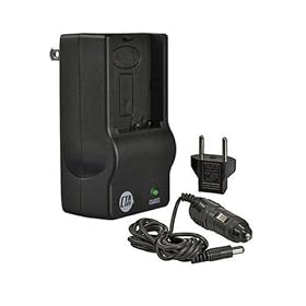 CTA MR-NP40 Mini Battery Charger Kit for Fuji NP40 and Pentax D-L18 Batteries